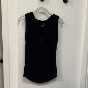 Summersalt Black Sleeveless Top